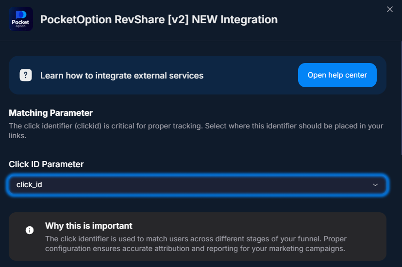 Click ID Parameter
