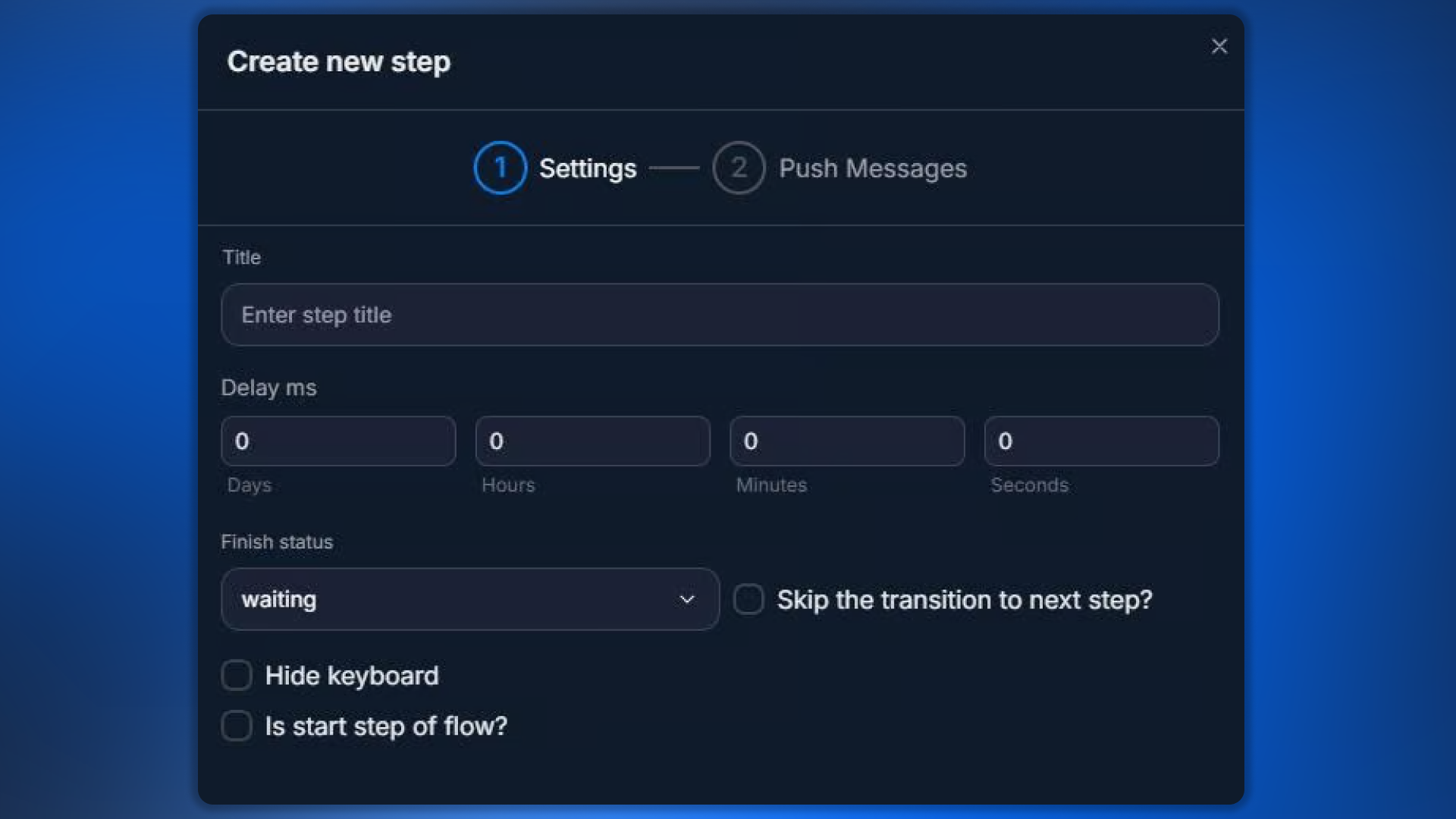 Push Messages в Custom Push