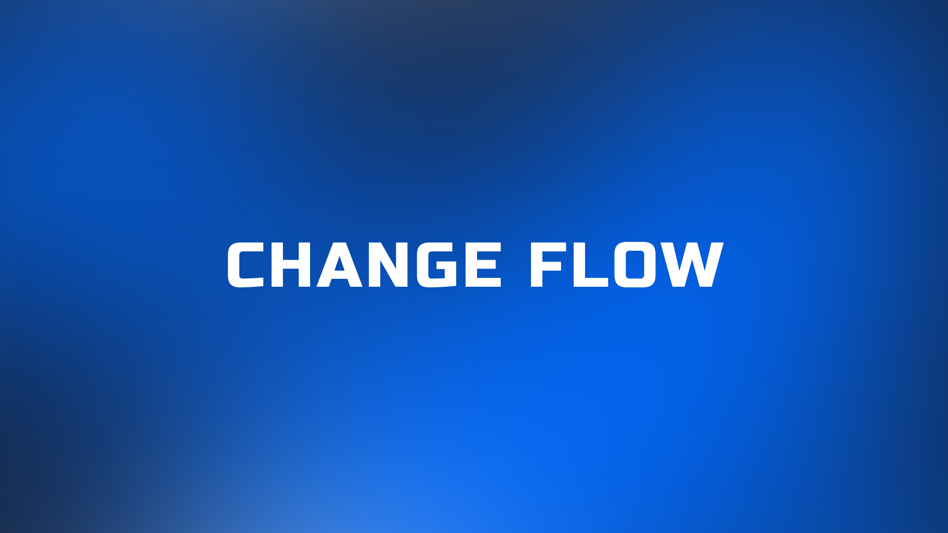 Change flow in the tree