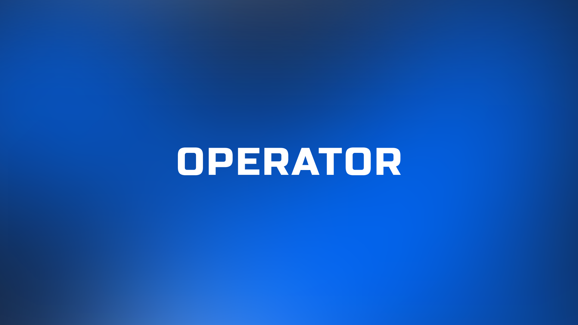 Operator step